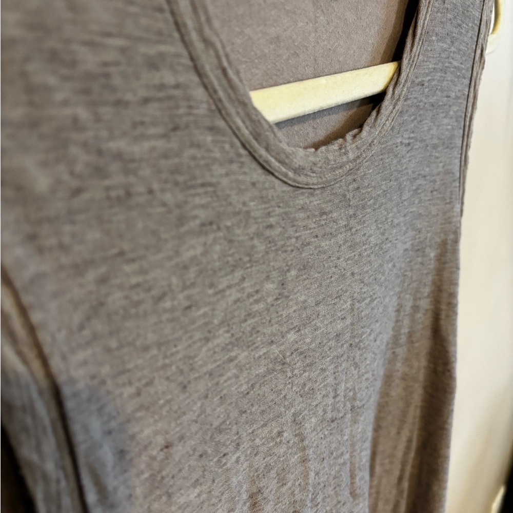James Perse Taupe Sleeveless Dress - Picture 7 of 7